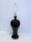 Oxblood Vase Lamp, 35