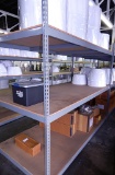Industrial Steel Shelving, 8'x4'x7'h - Items On Shelves Not Included - LOCA