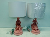 Set Pink Boy & Girl Lamps, 23