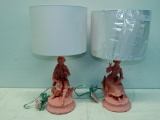 Set Pink Boy & Girl Lamps, 23