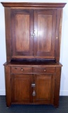 Antique Step-Back 2-piece Cabinet, 43½