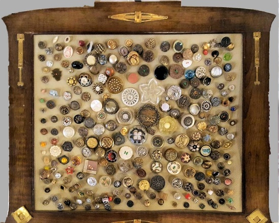 Estate Auction Featuring Antique Button Collection