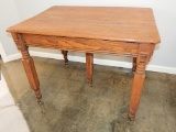 5-Leg Eastlake Oak Table