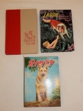 2 Vintage Lassie Books; Rin Tin Tin Book