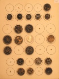 Vintage Carded Buttons - Includes Floral