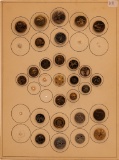 Vintage Carded Buttons - Includes Animals, Dogs, Horses, Lions Etc.
