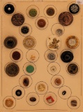 Vintage Carded Buttons - Includes Misc.