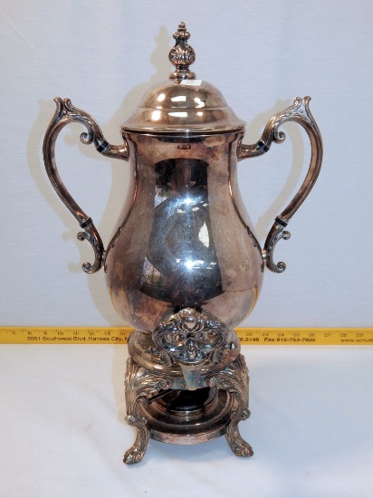 Large Silver Coffee Server