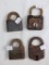 4 Misc. Locks - Corbin, Abus, Bingham, Sergent