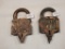 King Cutter Brass Lock; Santa Fe Brass Lock