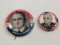 Political Buttons - 2 Harry Truman
