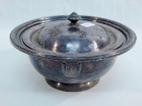 Pennsylvania Railroad Silver Covered Dish