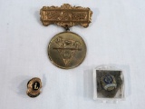 Lion's Club Pin; Ensemble Pin; 1909 Medal RCF 09