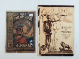 1926 Swamp Root Almanac; Santa Fe World's Fair 1933 Chicago Book ( Cover Is
