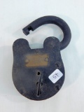 Heavy Iron Leavenworth Prison Lock & Key