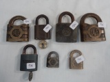 7 Misc. Locks - Yale, 2 W/ Keys