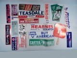 Lot Political Stickers, Ballots Etc