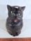 USA Vintage Black Cat Cookie Jar - 11