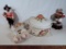 Large Soup Tureen; Midwest Pilgrim Set; Butter Dish; Turkey Salt & Pepper S