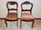 2 Victorian Chairs