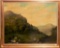 Early Oil On Canvas - Scenic, In Newer Frame, Some Repair On Back, 40