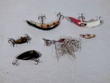 6 Vintage Fishing Lures