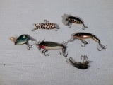 6 Vintage Fishing Lures