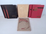 6 Old Yearbooks - 1943-1946 Paseo High School, Kansas City Mo.