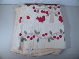 Hand Made Old Quilt - Minor Holes & Stains, 84