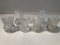 6 Small Cut Glass Etc. Toothpick Holders/Vases