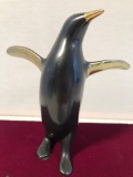 Bronze Penguin - By Loet Vanderveen, 5½