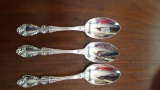 LOT HAS CHANGED - 3 Gorham Sterling Serving Spoons - ATTENTION: 2 Of The Original 5 Spoons Missing