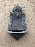 Nice Cast Metal Lion Fountain