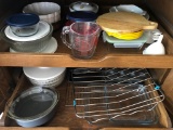 Large Lot Kitchen Items - Corningware & More, 2 Drawers Full