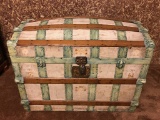 Nice Camel-Back Painted Trunk - 32