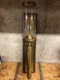 Nice Brass & Wood Sconce - 21½