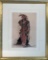 Karl Bodmer Print - Wahk-Ta-Ge-Li A Souix Warrior, Framed W/ Glass, Framed