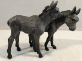 Bronze Mule Sculpture - Robin J. Laws, 2008, 22/50