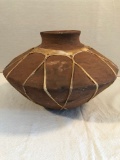 Large Mexican Wrapped Pot - 9