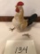 Germany Rooster Candy Container - Leg Is Off, 5½