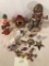 2 Boxes Vintage 1960s & 70s Christmas Items