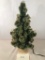 Vintage Lighted Christmas Tree - 1 Candle Broken, 17½