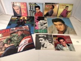 Elvis Presley Albums And 45 RPM Records, Hound Dog Sleeve Signed