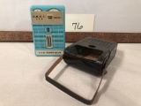 Vintage O.M.G.S.10 Deluxe Transistor Radio - W/ Leather Carrying Case