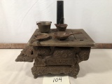 Home Cast Iron Toy Stove W/ Accessories - 12