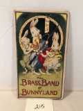 Book - The Brass Band Of Bunnyland, 1919, Saalfield Publishing Co., As Foun