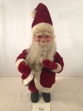 Vintage Animated Santa - Papier-Mâché Face, 23