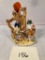 Staffordshire Figure - Highland Couple W/ Dog & Sheep Spill Vase - 7