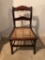 Antique Child's Chair W/ Cane Seat - 26½