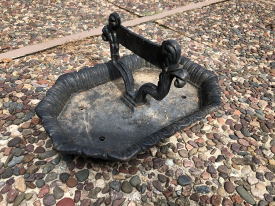 Vintage Cast Iron Boot Scraper